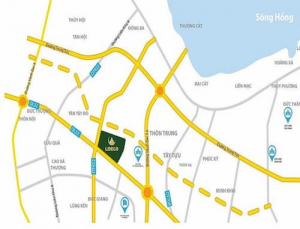 Dự án Lideco Bắc 32 nằm tại vị trí đắc địa của khu vực phía Tây Hà Nội